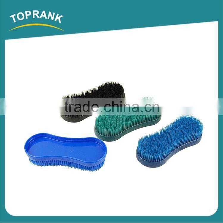 16.5*6.5*3.5cm horse hair strip brush, grooming tool horse hair brush