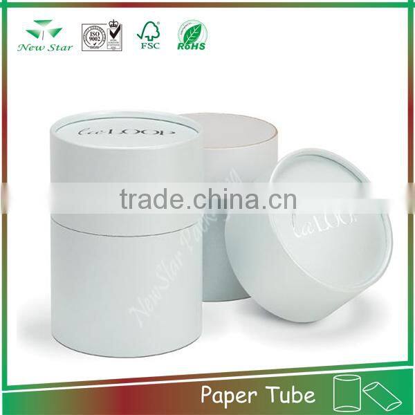 new style CMYK printing craft containers rigid cylinder packaging paper tube can for gift