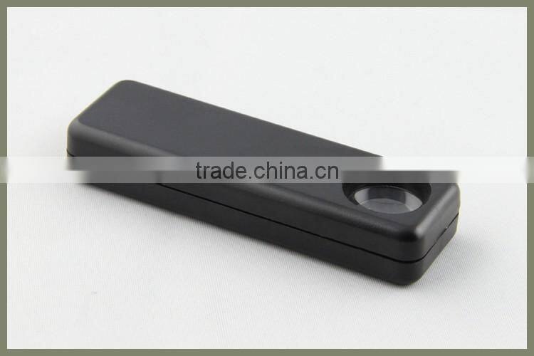 MG21004 led uv lighted pocket 10x magnifier for jewelry