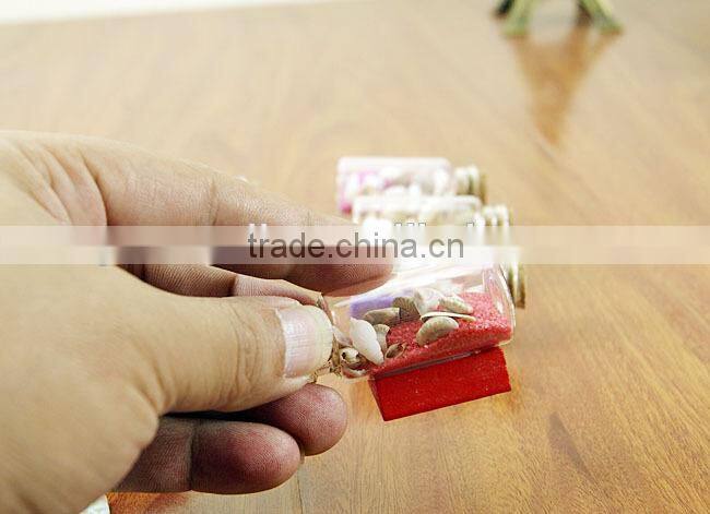 2015 hotting sale ! Drift glass bottle , penicillin wishing bottle, customized design floating bottle wholesale