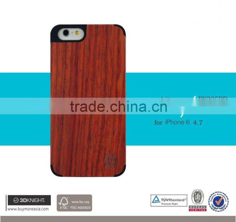 2016 HOT Selling wholesale wood blank phone case for iphone 6 6S,for iphone 6 6S Plus Bamboo Wooden phone case cover