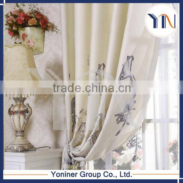 high quality 3 pass home-used blackout fabric customized fabric