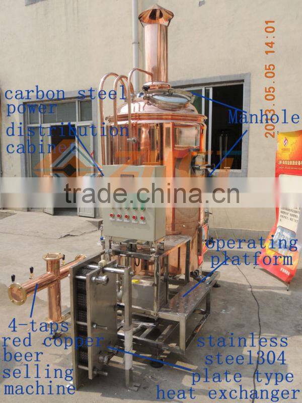 200l hot sale all-in-one beer brewing kettle for sale CE OEM manufacturer