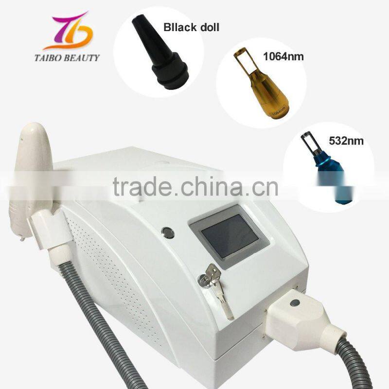 Distributors wanted machine for small business at home Laser Tattoo Removal / pigmentation removal q switch nd yag laser Machine