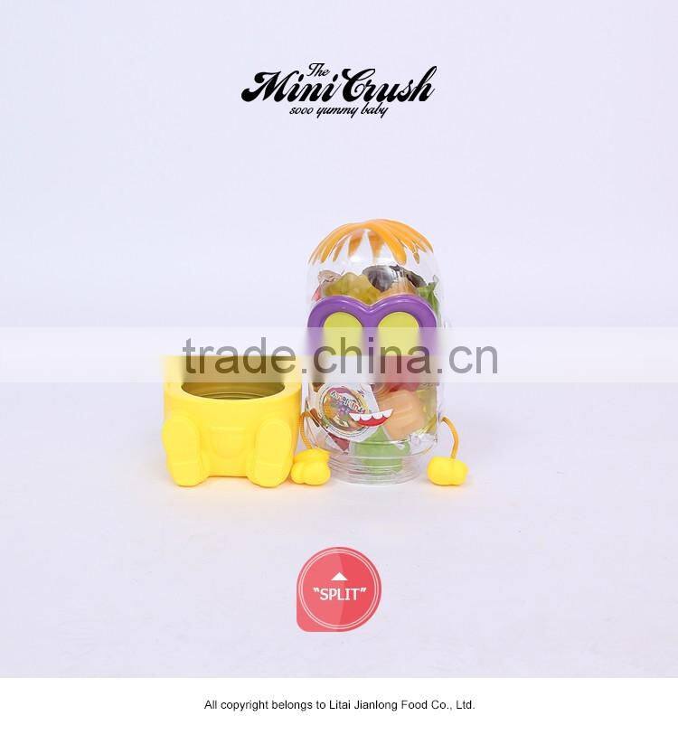 Mini crush brand factory online shopping Assorted Fruit Shaped jelly candy