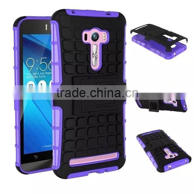 For Asus Zenfone Selfie ZD500KL ZD551KL Case Armor Heavy Duty Hybrid Rugged TPU Impact Kickstand Cover ShockProof