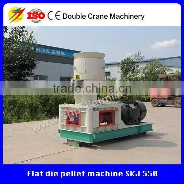 Flat die Animal Feed Pellet Press Machine with High Efficiency