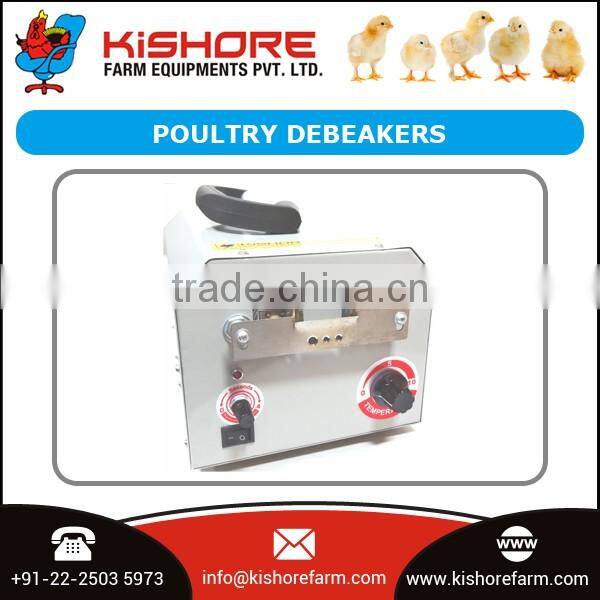 Durable and Useful Poultry Debeaker Machine for Mass Purchase by Indian Manufacturer