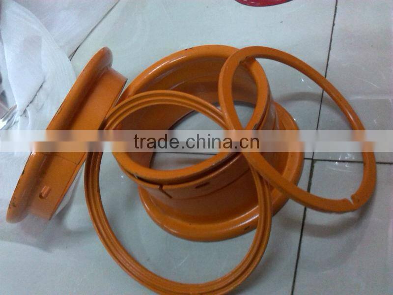 4pcs No Painted 5.00-10 forklift steel wheel