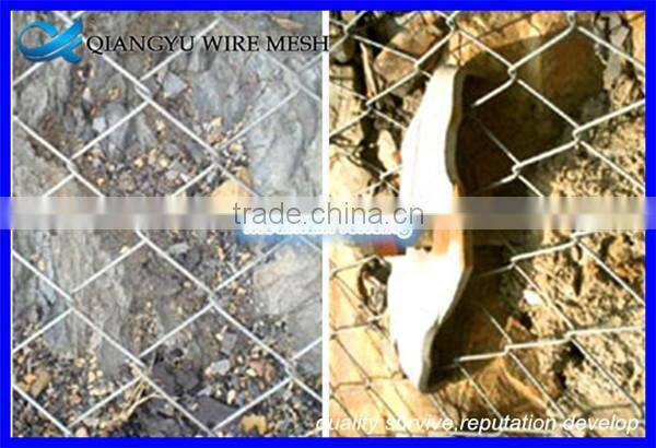 galvanized pvc coated chain link fence netting