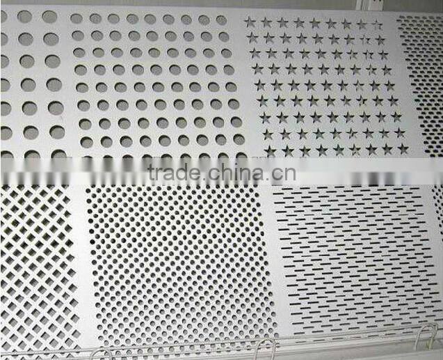 Aluminium perforated panels