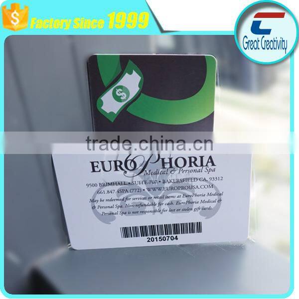 PVC Business Card Printing - QR Code Card