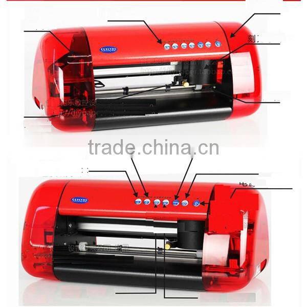 High speed accurate flatbed vinyl cutting plotter sample cutter