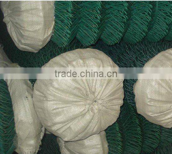super quality pvc chain link fence(factory)