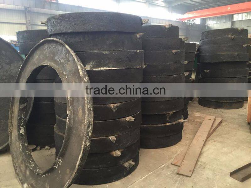 Gold ore wet pan mill /pan mill /wet grinder made in huahong