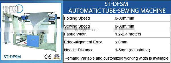 SUNTECH brand Textile Folding Machines, No.1 on Alibaba; Visit us at www.suntech-machine.com