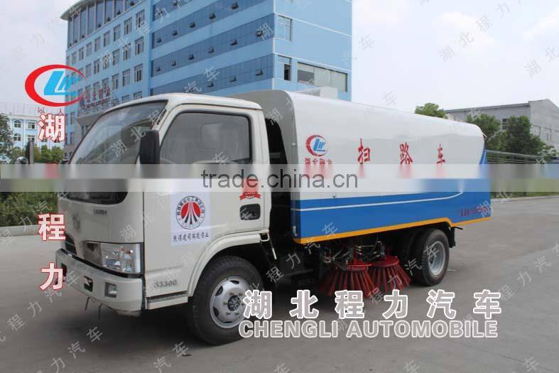 Dongfeng auto swivel sweeper truck supplier