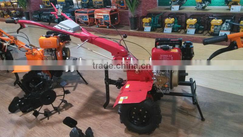 Mini Diesel Tiller,Diesel cultivator,10HP mini diesel tiller