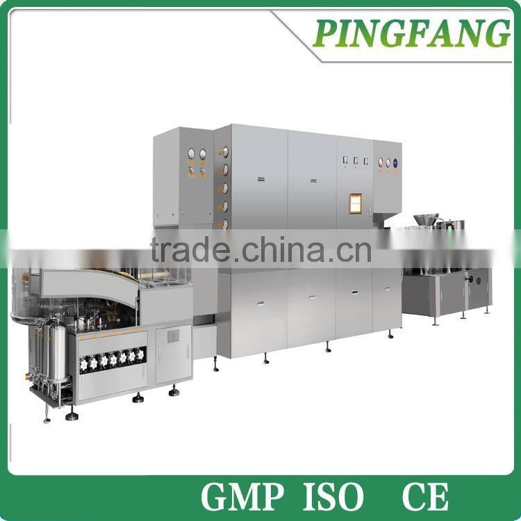 ALXIII-XII Ampoule Ultrasonic Washing-Drying-Filling-Sealing Production Line