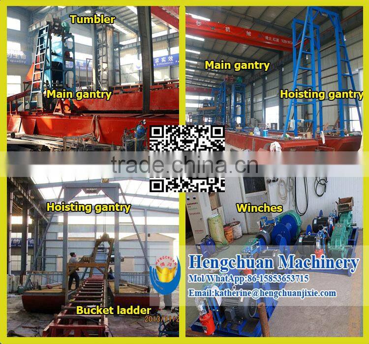 Gold Sieving Machine Bucket Gold Dredge for Sale