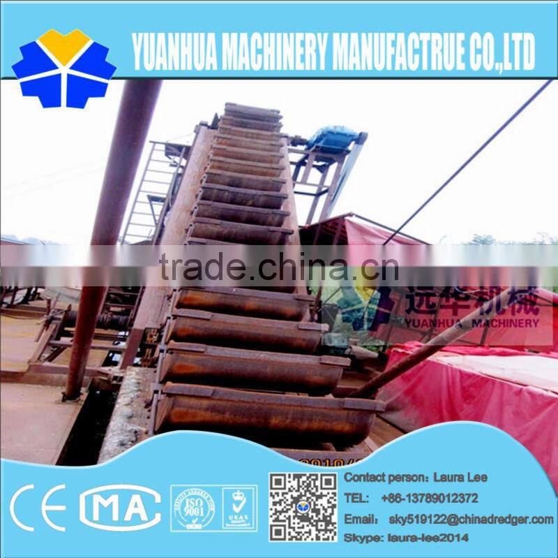 Drill-type sand dredger for Romania