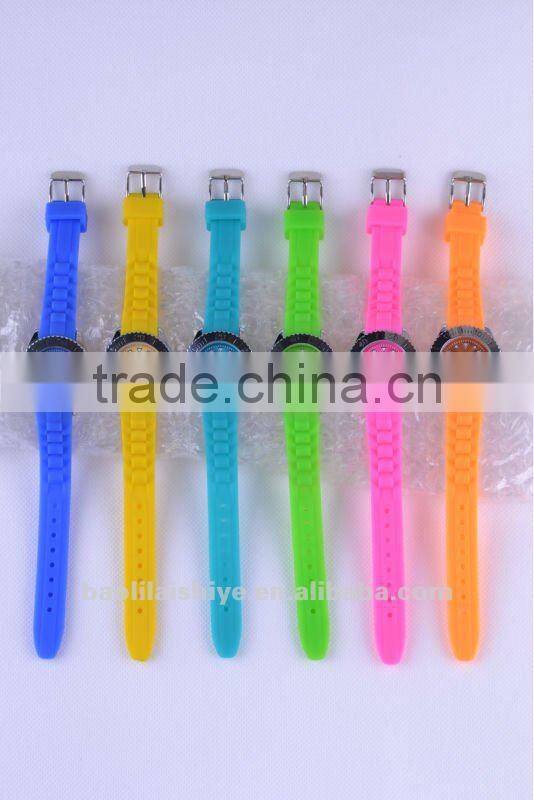 fashion kids silicone watch all colors