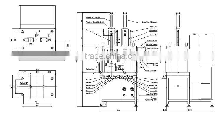 Whole sale JLUY made hydraulic bearing press machine
