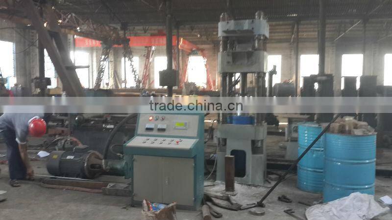 High quality hydraulic iron powder briquette press machine at competitive price