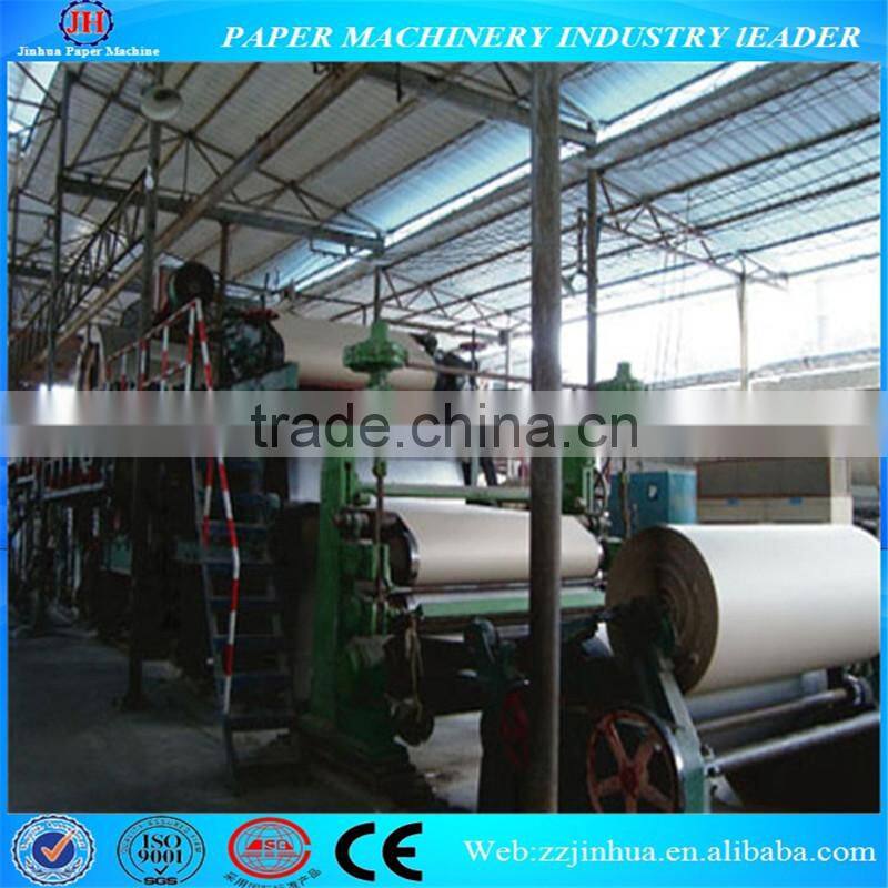1092mm corrugated paper sheet rolls machine