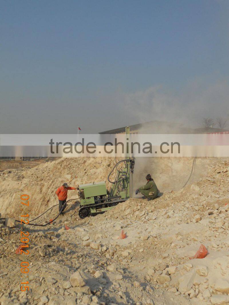 30m depth low price construction blast hole drilling rig on sale