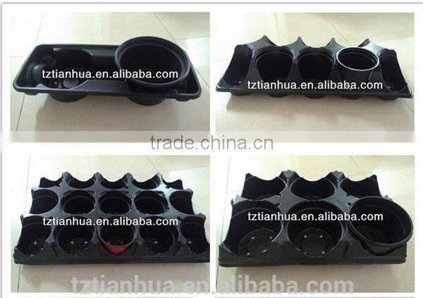 Professional manufacturer promotional flower pot tray with wheels