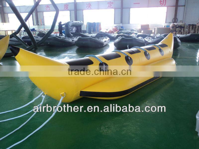 CE pvc inflatable banana boat