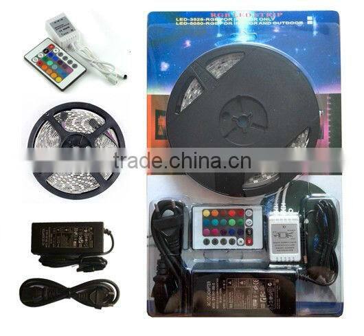 Keys 24 RGB LED Strip Blister Package-RGB3528-Series