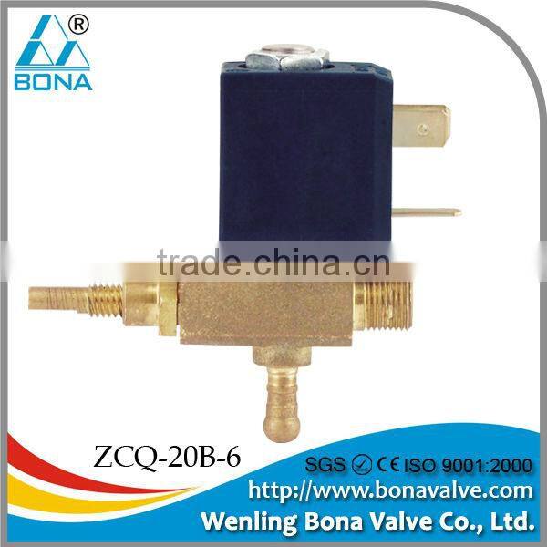 1/8" 1/4" Brass hot and cold water purifier 24V 42V 110V 220V magnetic valve ZCQ-30B