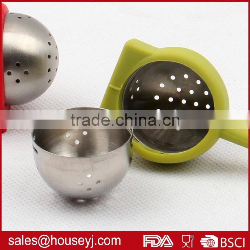 Food grade Silicon tea infusion balls stainless steel tea ball