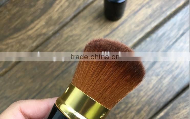 fashionable single makeup brush kabuki brush retractable makeup brush