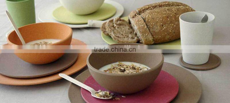 Custom LOGO Printed Bamboo Fiber Cups