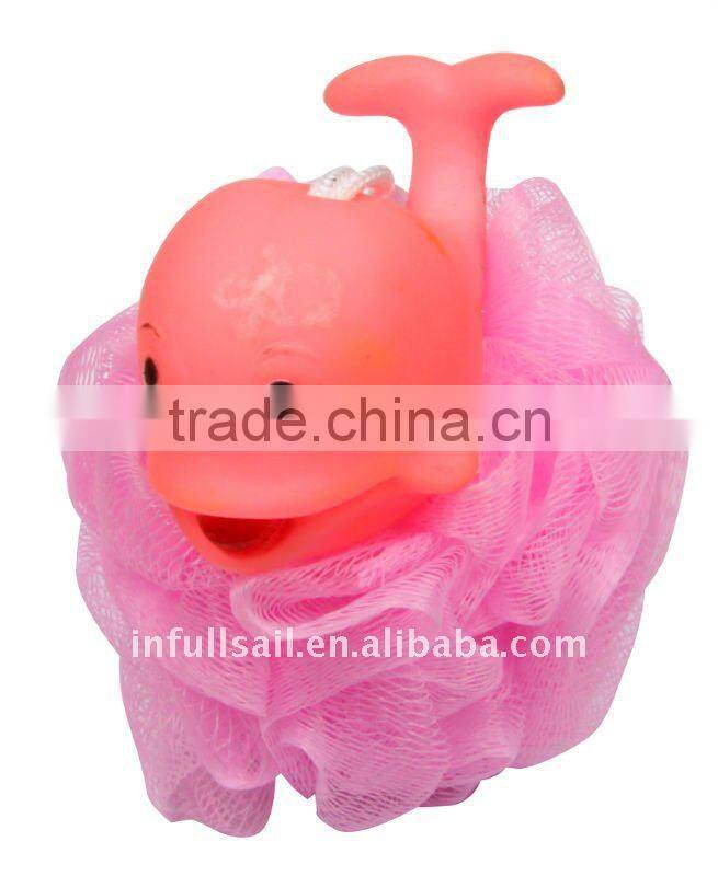 animal bath sponge
