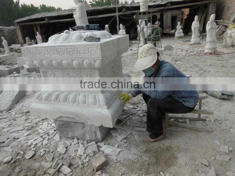 hand carved home decoration small marble stone buddha statue
