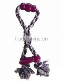 cute design cotton rope educational dog toys