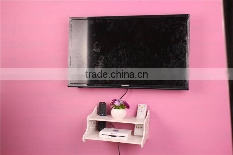 decro wood wall shelf for dvd player