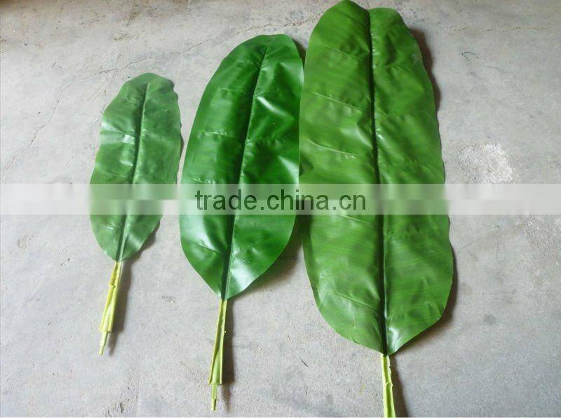 2012 new design Artificial plantain lvs