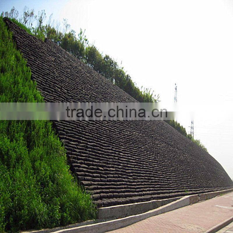 Filament heat nonwoven fabric geo bag for slope protection