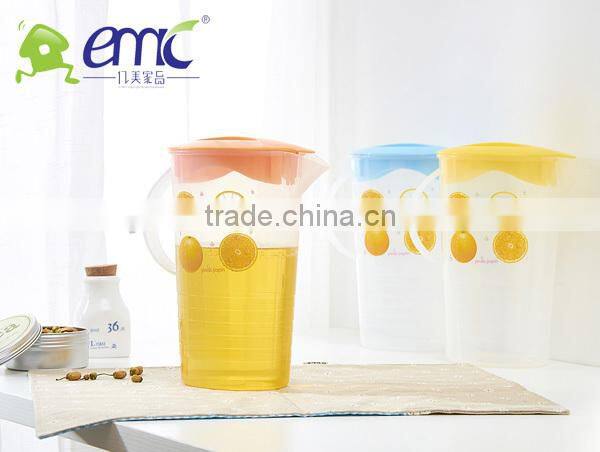 PP 1600ml plastic cold water jug