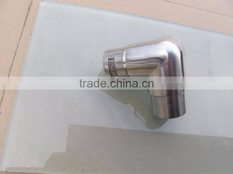 JINXIN tempered glass baluster stainless handrail terrace railing designs