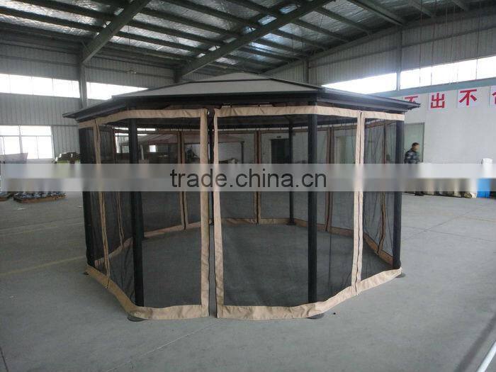 New design Aluminum Octagonal Polycarbonate Gazebo