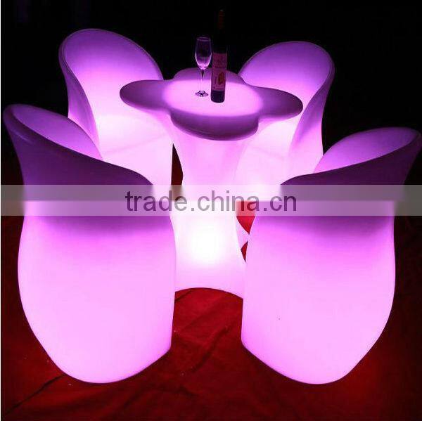 PE Materail Led Furniture,Led Llight Chair, Led Bar chair, Led Chair
