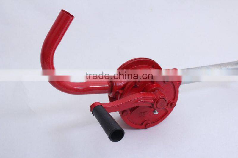JS-32 Three Input Tube Cast Iron Oil Rotary Hand Pump For Drum