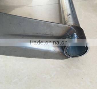 long steel handle hand farming digging hoe with anti slip handle