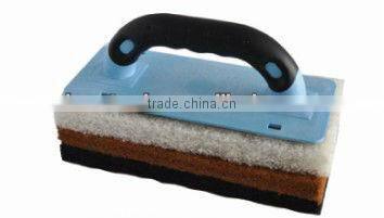 Best Selling Scouring Pad Holder, Sponge Pad with Velcro handle for Cleaning